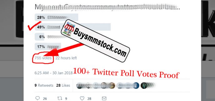 100 Twitter Vote Proof