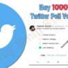 Buy Twitter Poll Votes