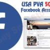 Buy Facebook USA PVA Account