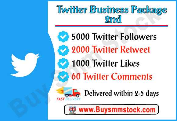 Buy Twitter Business Package 2nd