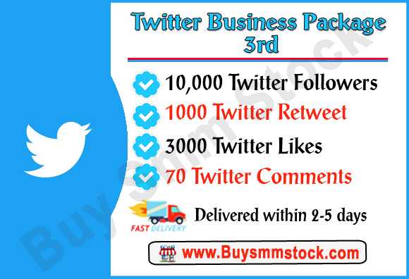 Buy Twitter Business Package 3rd