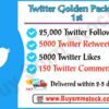 Buy Twitter Golden Package 1st