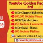 Buy Golden Youtube Package 3rd