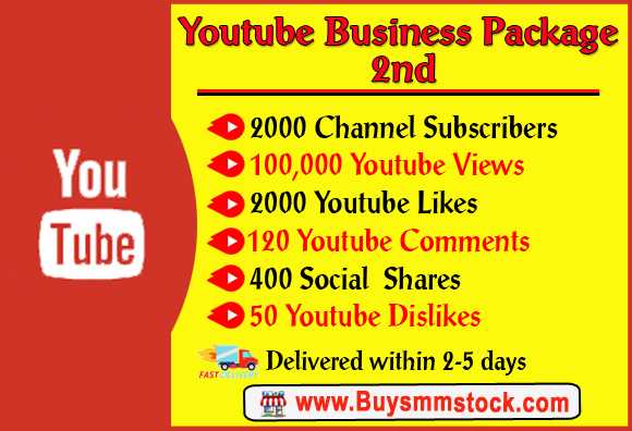 Youtube Business Package 2nd