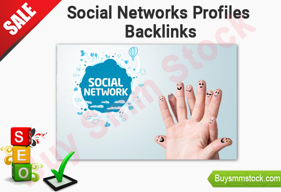Social networks profiles backlinks