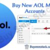 Buy New AOL Mail accounts