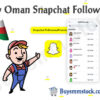 Buy Oman Snapchat Followers