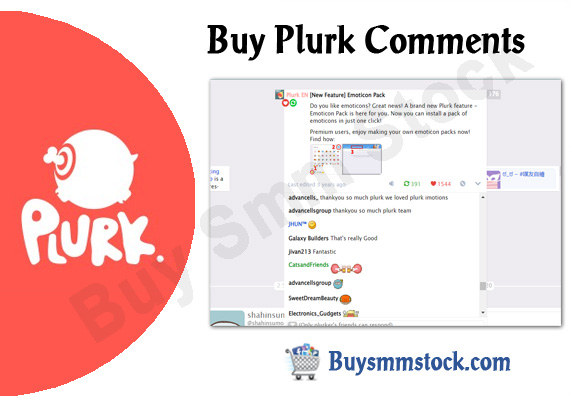 Buy Plurk Comments