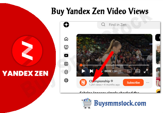 Buy Yandex Zen Video Views